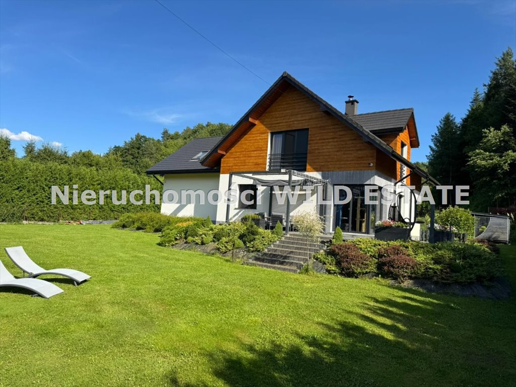 Polecam nowoczesny dom z panoramicznymi oknami i garażem w Lesku Lesko, Lesko  177m2 Foto 1