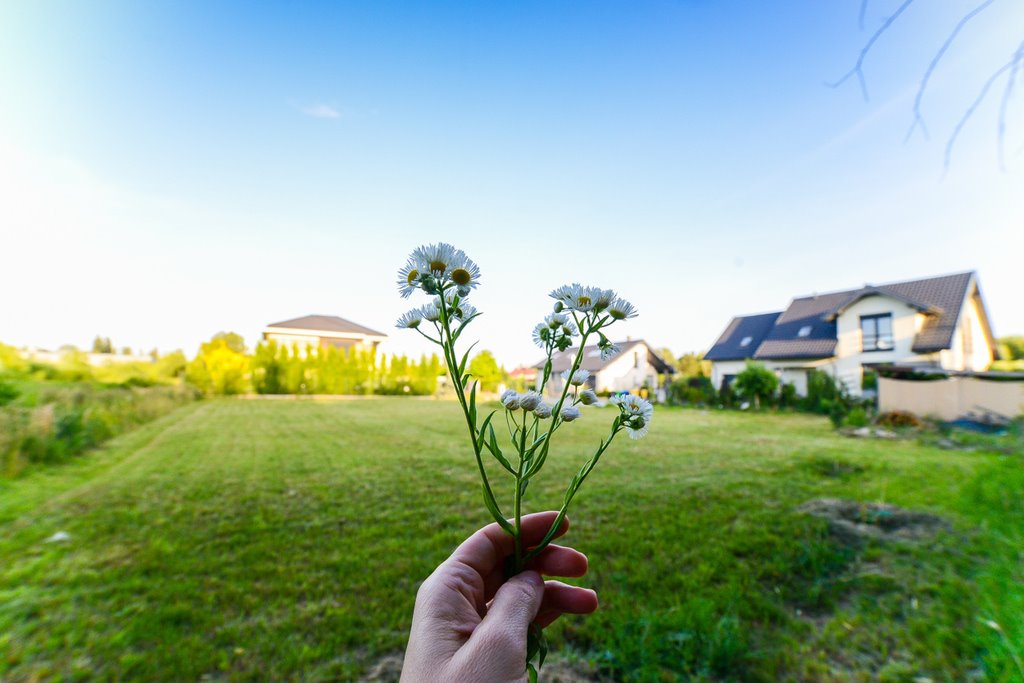 Działka 1150 m² z projektem domu w zielonej Warszawie Warszawa, Ursynów, Kurantów  1 150m2 Foto 1