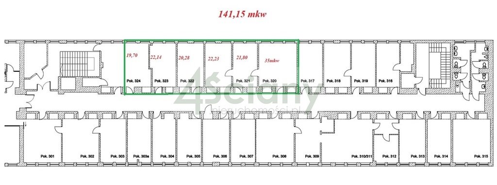 Lokal użytkowy na wynajem Warszawa, Śródmieście  141m2 Foto 1