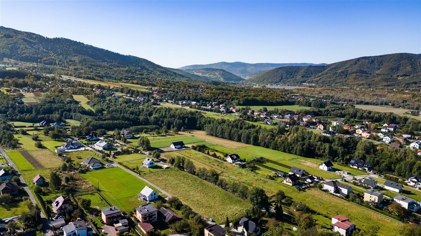 Działka budowlana z widokiem na góry, media, 5000 m² Czaniec  5 093m2 Foto 1