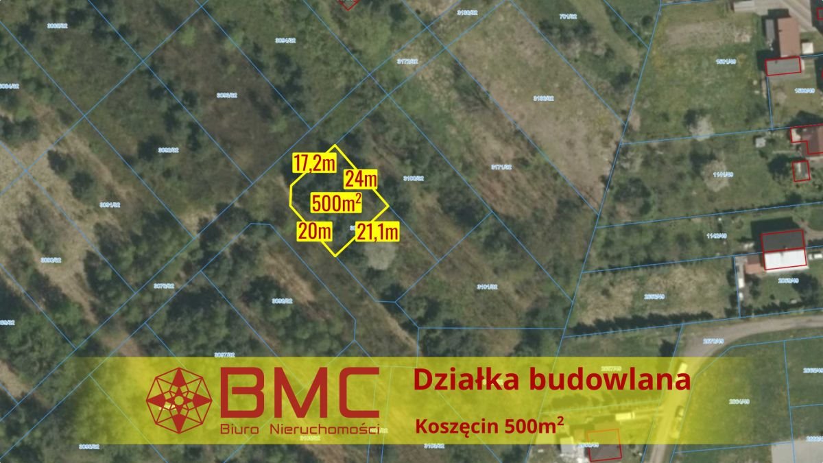 Działka budowlana na sprzedaż Koszęcin, Słowików  500m2 Foto 1