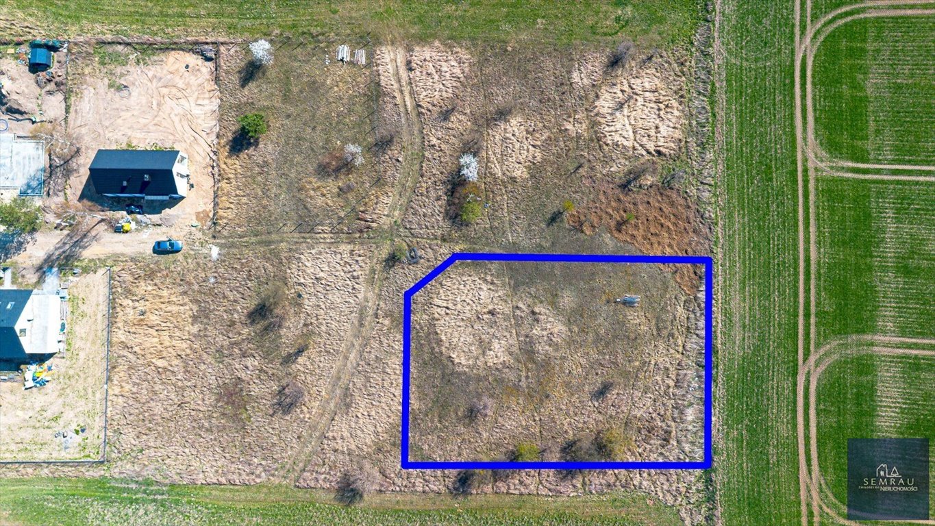 Zapraszam do zakupu działki 1722 m² w Kotuniu z warunkami zabudowy Kotuń  1 722m2 Foto 1