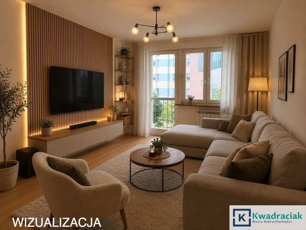 Mieszkanie do remontu z dużą kuchnią i balkonem francuskim Jasło, Rafineryjna  46m2 Foto 1