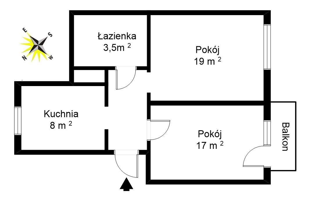 Mieszkanie dwupokojowe na sprzedaż Warszawa, Śródmieście, muranów  53m2 Foto 13