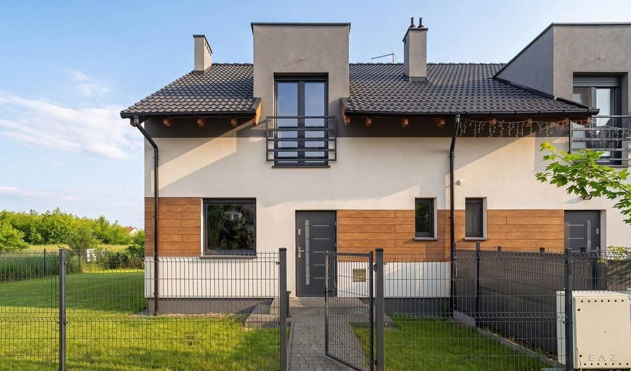 Polecam nowoczesny bliźniak 107 m² w Mosinie, gotowy do wprowadzenia Mosina, Juliana Fałata  107m2 Foto 1