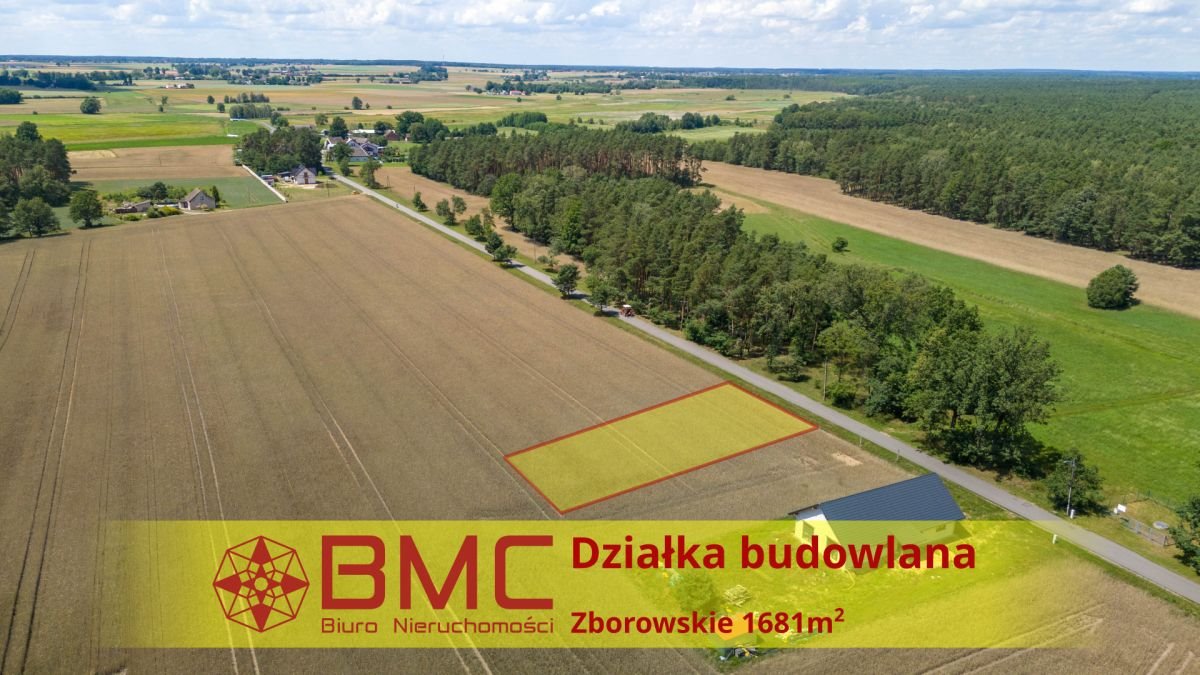 Działka budowlana na sprzedaż Zborowskie, Dolna  1 681m2 Foto 1