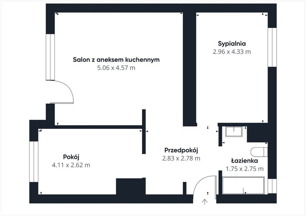 Mieszkanie trzypokojowe na sprzedaż Warszawa, Wilhelma Konrada Roentgena  58m2 Foto 1