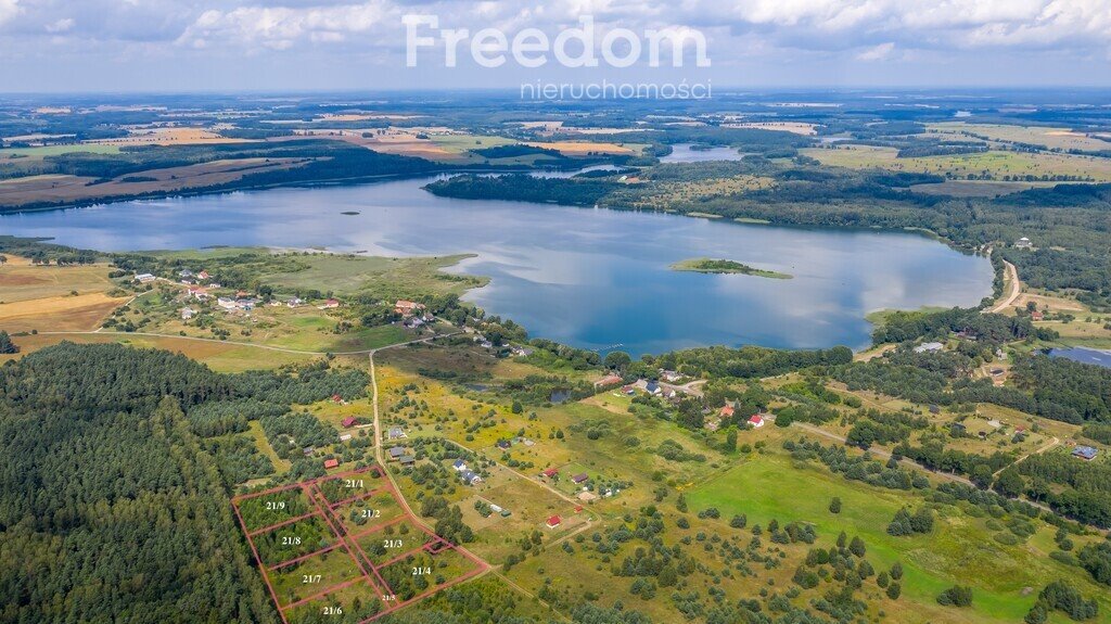 Urokliwe działki nad jeziorami w Kownatkach – od 2327 m²! Kownatki  2 351m2 Foto 1