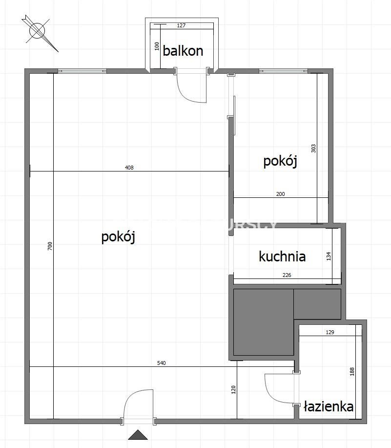 Mieszkanie dwupokojowe na sprzedaż Kraków, Dębniki, Bałuckiego  37m2 Foto 3