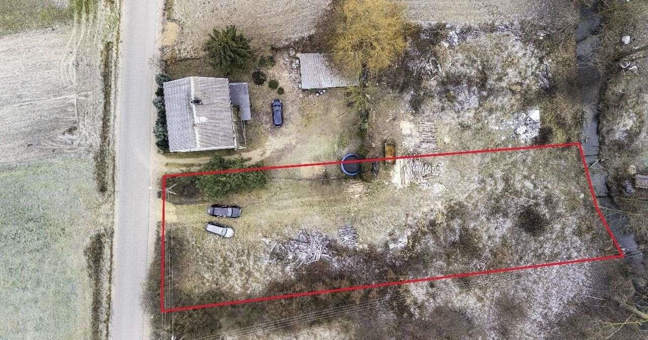 Zapraszam do zakupu działki 1489 m² nad Czarną z prądem i wodą Wólka Czarnińska  1 489m2 Foto 1