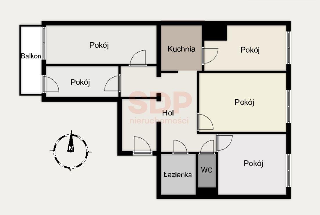 Mieszkanie na sprzedaż Wrocław, Fabryczna, Nowy Dwór, Rogowska  66m2 Foto 6