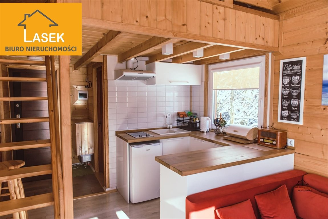 Nowoczesny dom letniskowy 27,5 m2 z sauną i tarasem Jaszczurowa  25m2 Foto 1