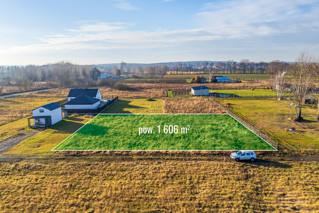 Działka 1606 m² pod zabudowę w Falęcinie, bez budynków Falęcin  1 606m2 Foto 1