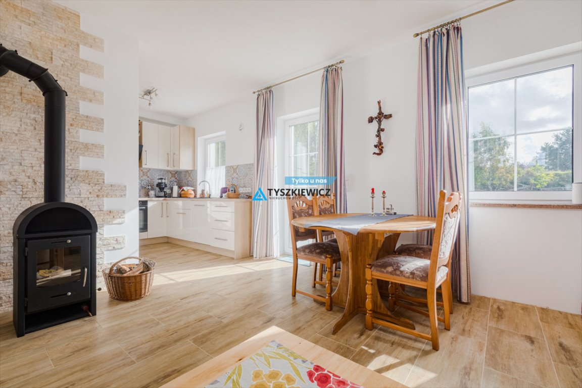 Urokliwy dom 107 m² z kominkiem i pełnym wyposażeniem Dębki, Świętego Benedykta  107m2 Foto 1