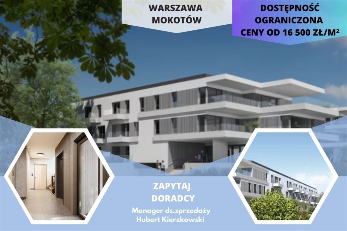 Kawalerka na sprzedaż Warszawa, Mokotów Sadyba, Powsińska  35m2 Foto 1