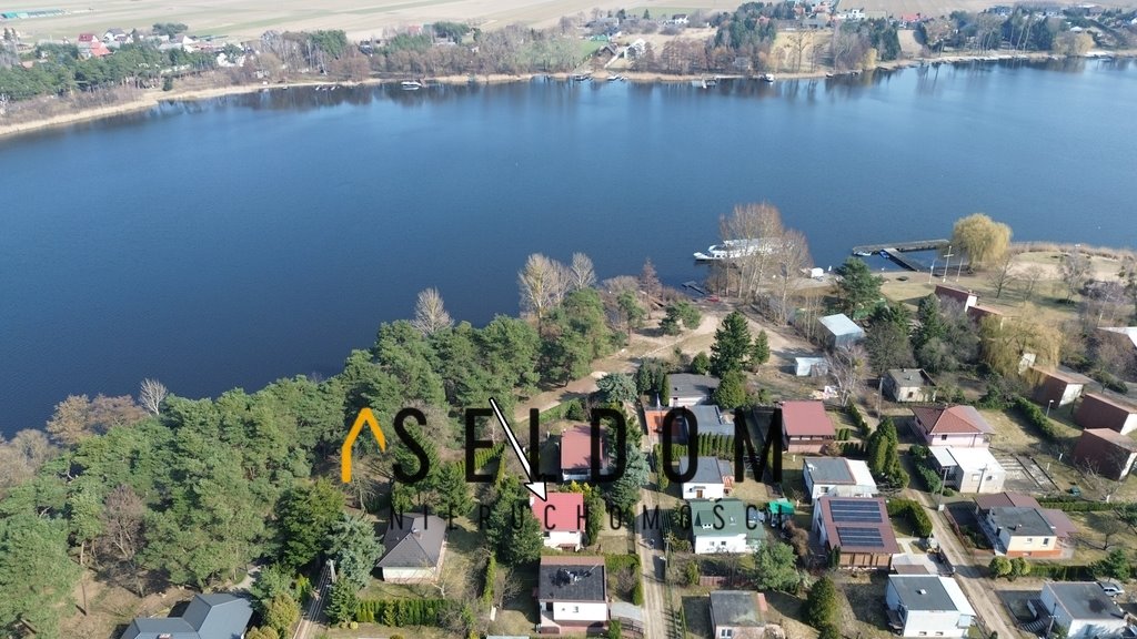 Polecam działkę 296 m² z domkiem letniskowym nad jeziorem Mikorzyn Mikorzyn  296m2 Foto 1