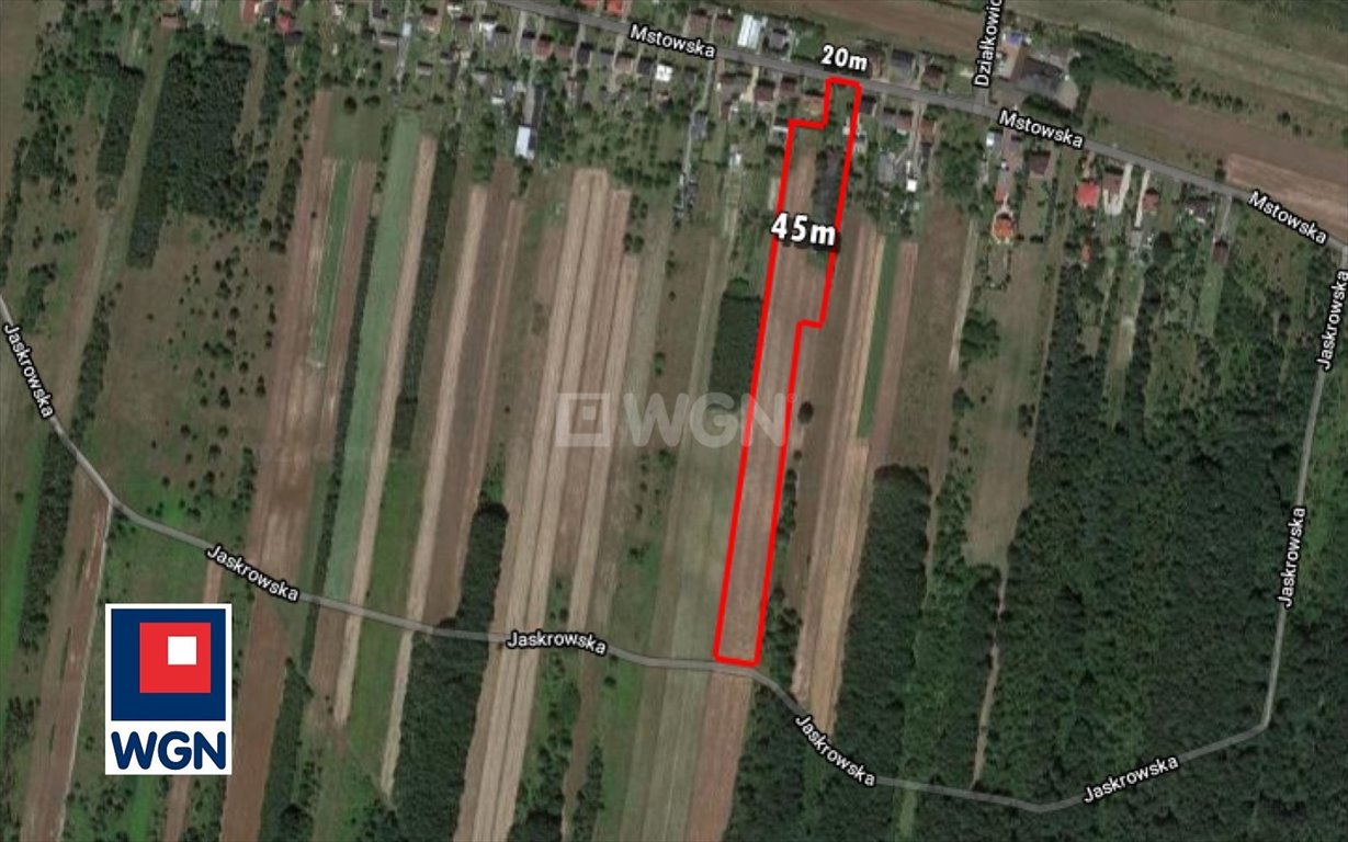 Działka 18 400 m² z prądem i wodą w Rędzinach. Rędziny, Mstowska  18 400m2 Foto 1