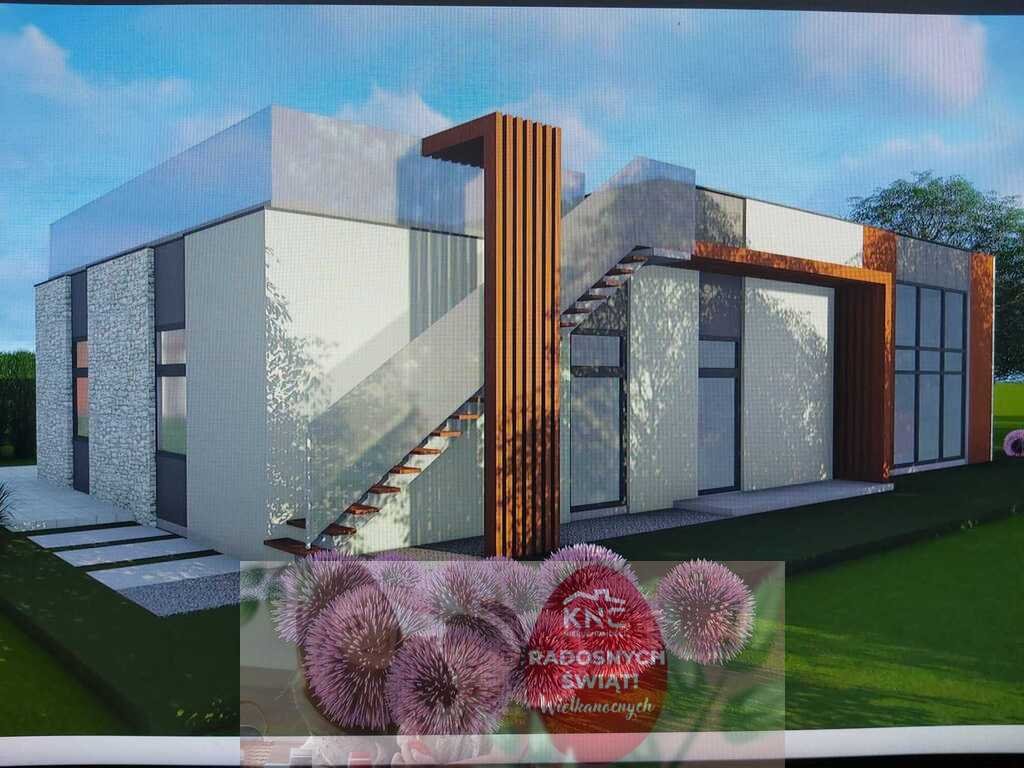 Działka 10 000 m2 z projektem domu, media, ogród Stanisławka  10 000m2 Foto 1