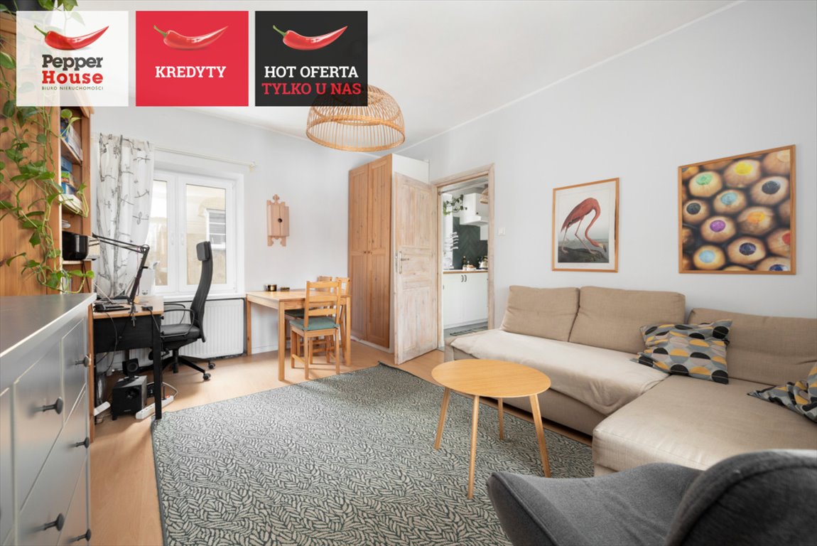 Klimatyczne 2-pokojowe mieszkanie w centrum Gdańska Gdańsk, Śródmieście, Lawendowa  42m2 Foto 1