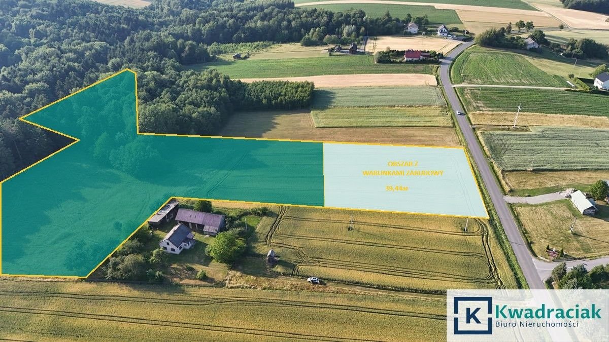 Sprzedam dużą działkę 2,27 ha z warunkami zabudowy i potencjałem Bystrzyca  23 900m2 Foto 1