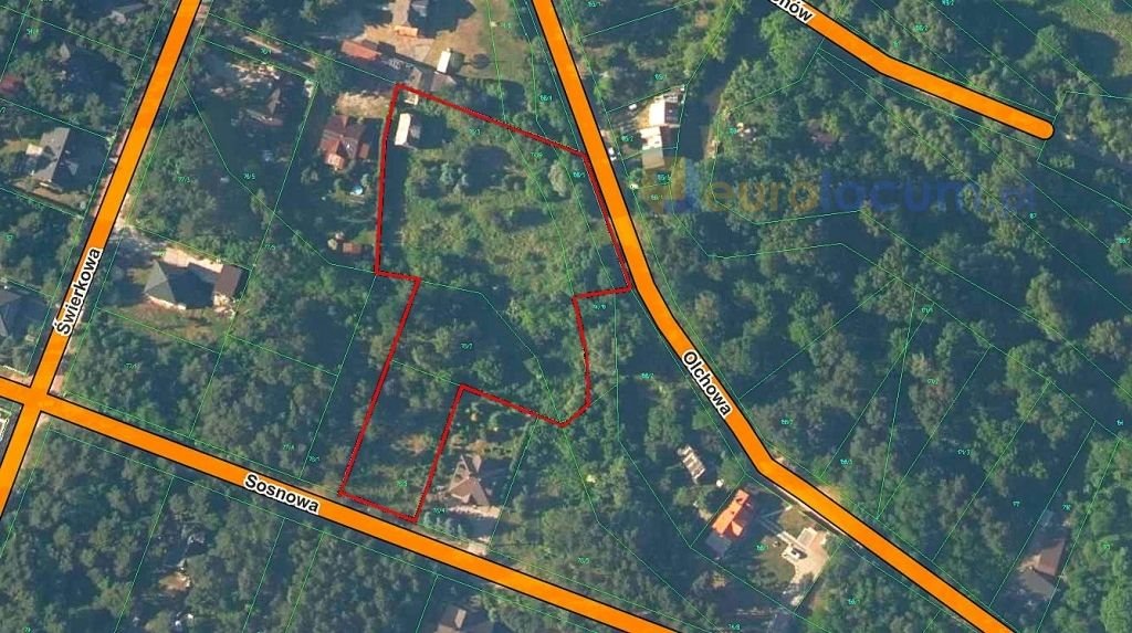 Działka budowlana 6642 m² z mediami, spokojna okolica Trzcianki, Sosnowa  6 642m2 Foto 1