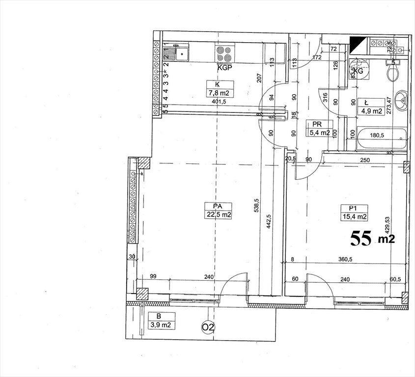 Mieszkanie dwupokojowe na sprzedaż Rzeszów, Staromieście, Zabłocie  55m2 Foto 11