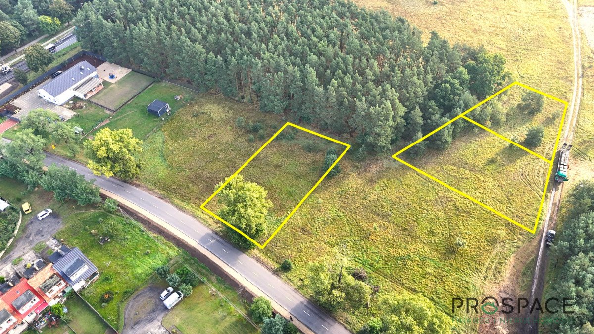 Działki pod zabudowę 10 arów - las, cisza, dojazd Smolno Wielkie  1 000m2 Foto 1