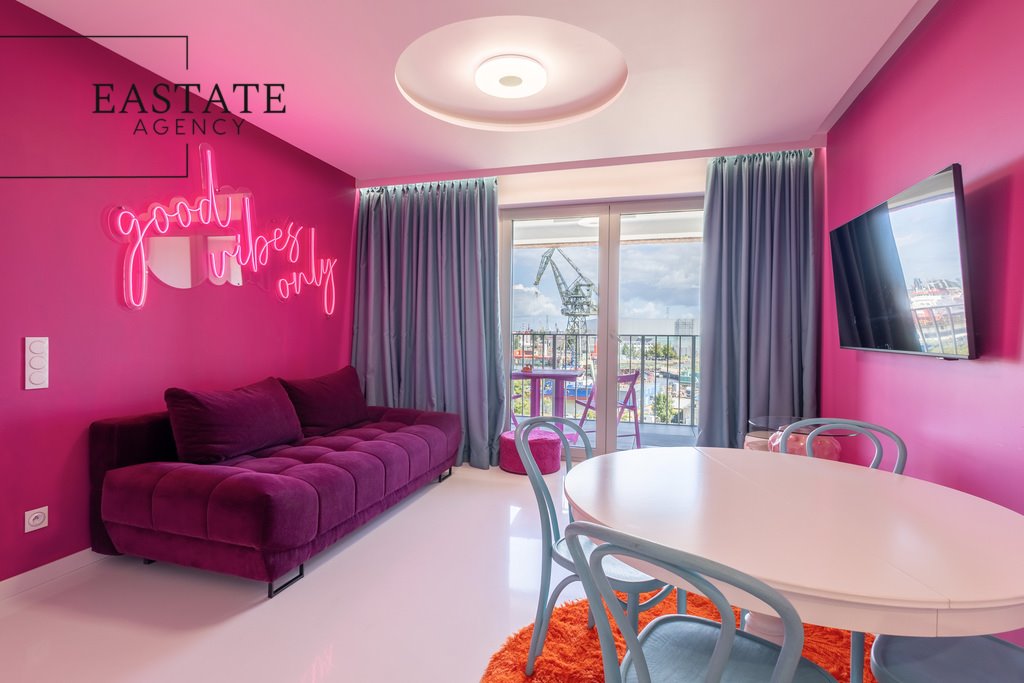 Zapraszam do wynajęcia nowoczesnego 42 m² mieszkania z balkonem i garażem Gdańsk, Śródmieście, ks. Jerzego Popiełuszki  42m2 Foto 1
