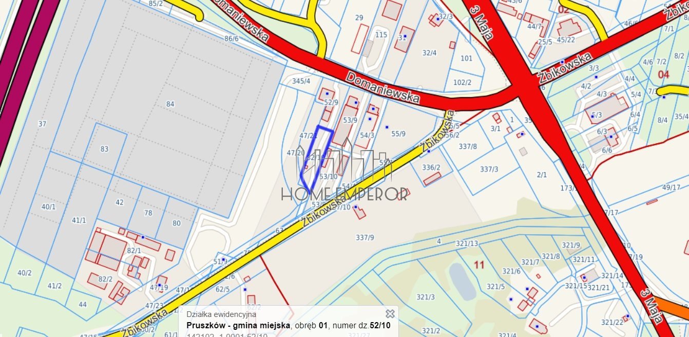 Działka komercyjna na sprzedaż Pruszków, Żbikowska  1 350m2 Foto 2