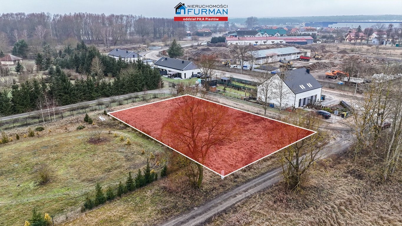 Działka budowlana na sprzedaż Piła, Motylewo  1 220m2 Foto 13