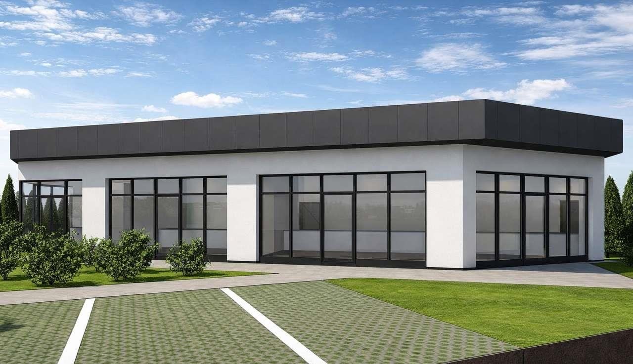 Działka z pozwoleniem na budowę usługowego obiektu 1178 m² Zduny, Kopernika  1 178m2 Foto 1