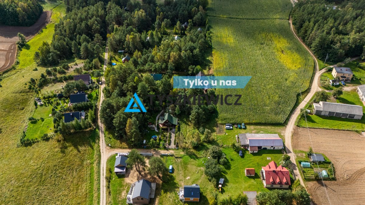 Działka 1137 m² w otulinie kaszubskich lasów i jezior Sikorzyno, Stara Sikorska Huta  1 137m2 Foto 1