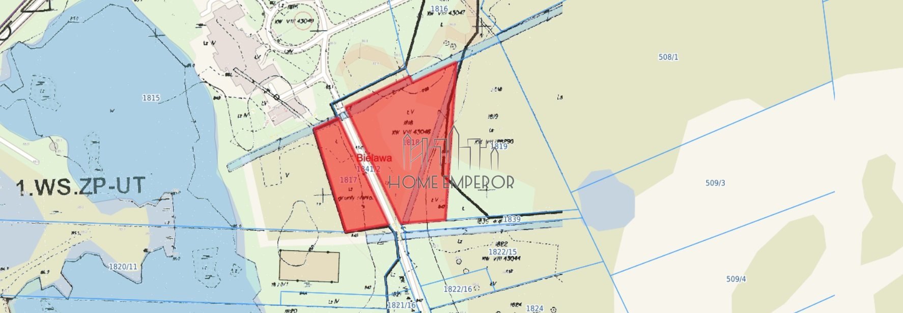 Działka rolna na sprzedaż Bielawa  5 715m2 Foto 1