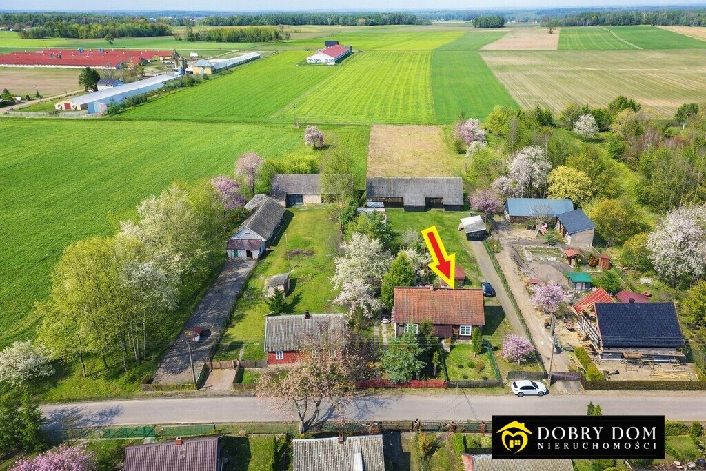 Urokliwe siedlisko z drewnianym domem i dużą działką zapraszam Zimnochy-Świechy  45m2 Foto 1