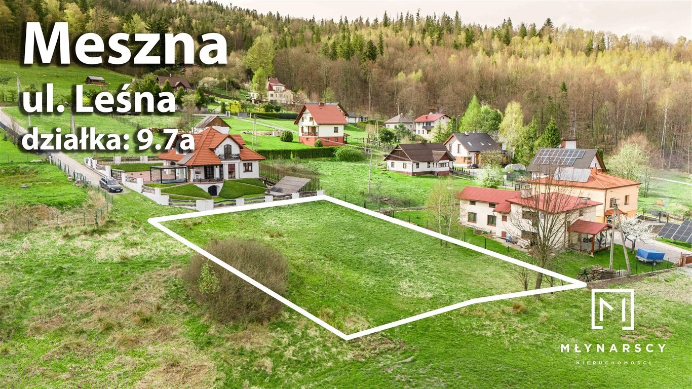 Działka inna na sprzedaż Meszna, Leśna  970m2 Foto 1