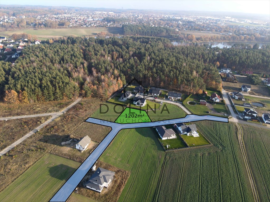 Działka budowlana na sprzedaż Chwaszczyno, Zofii  1 202m2 Foto 1