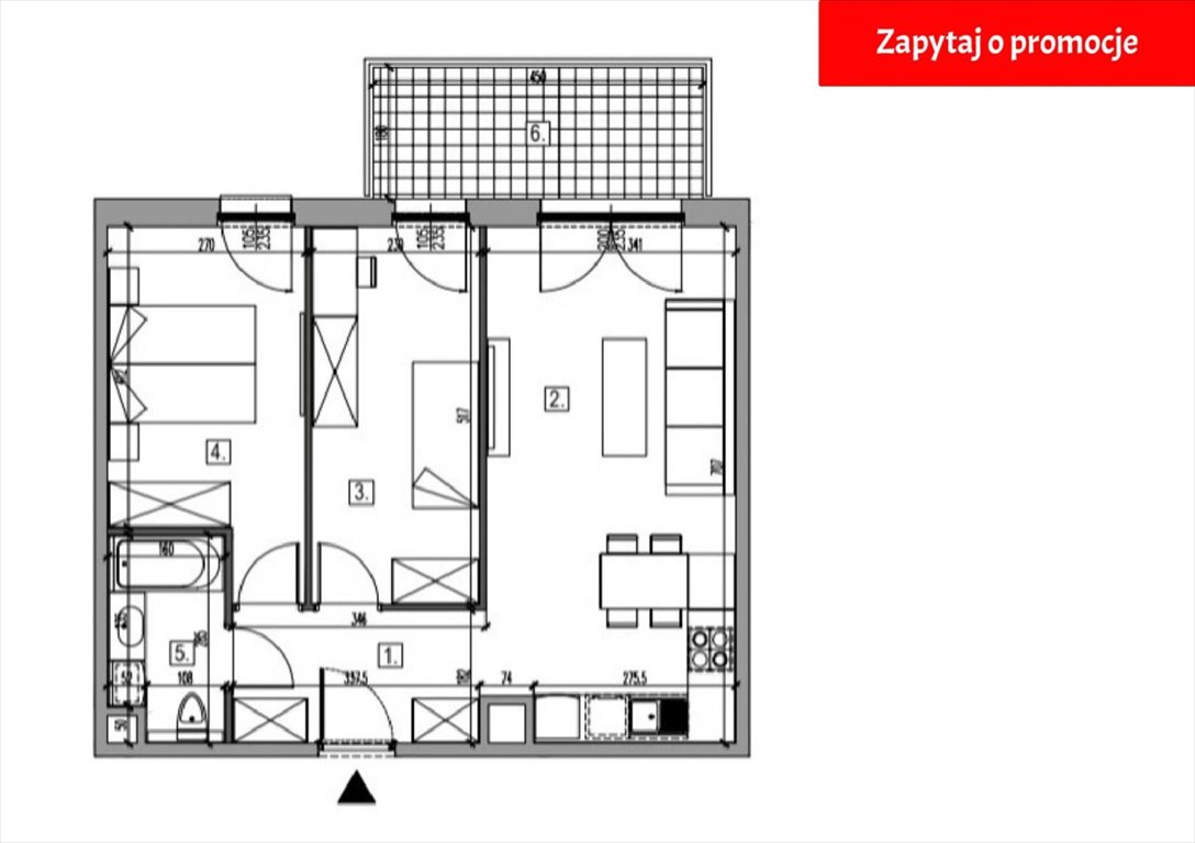 Mieszkanie trzypokojowe na sprzedaż Warszawa, Praga-Południe, Grochowska  58m2 Foto 2