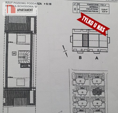 Mieszkanie trzypokojowe na sprzedaż Mędłów  64m2 Foto 18