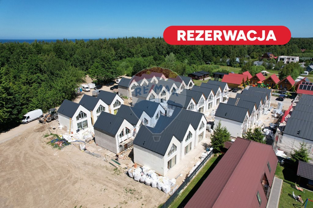 Nowoczesny dom nad morzem, 150 m od plaży, gotowy do zamieszkania Wicie, Bosmańska  50m2 Foto 1