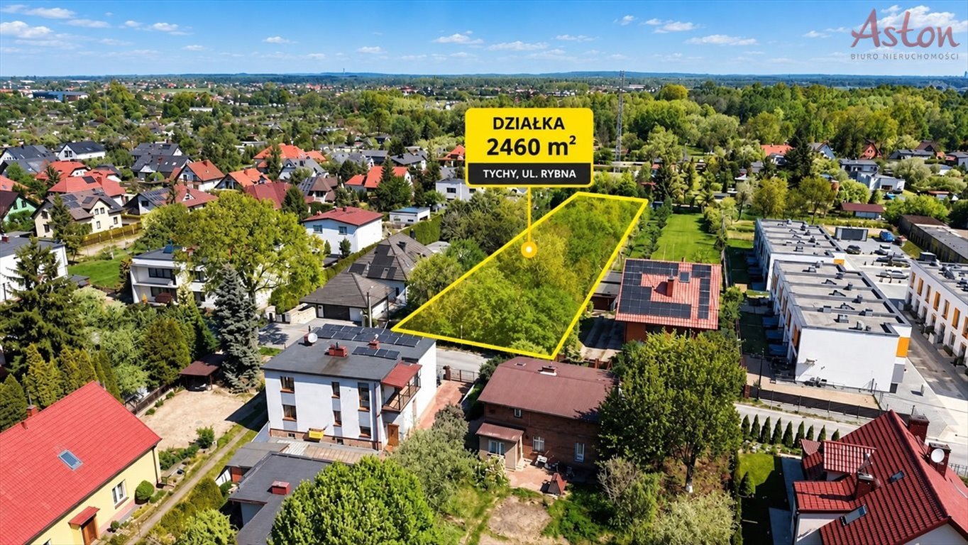 Działka 2460 m² pod dom lub inwestycję - polecam Tychy, Zawiść  2 460m2 Foto 1