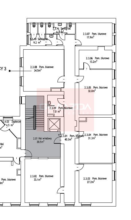 Prestiżowe biuro 302 m² w centrum Warszawy z klimatyzacją Warszawa, Śródmieście  302m2 Foto 1