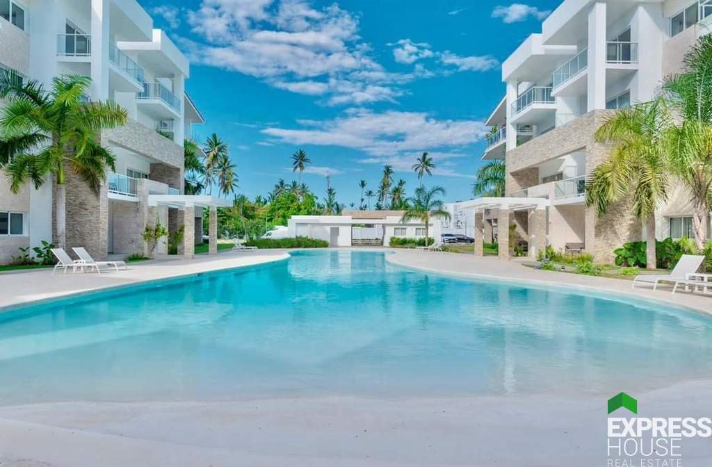 Luksusowy apartament 83m² przy plaży w Bavaro z basenem Dominikana, Los Corales  83m2 Foto 1