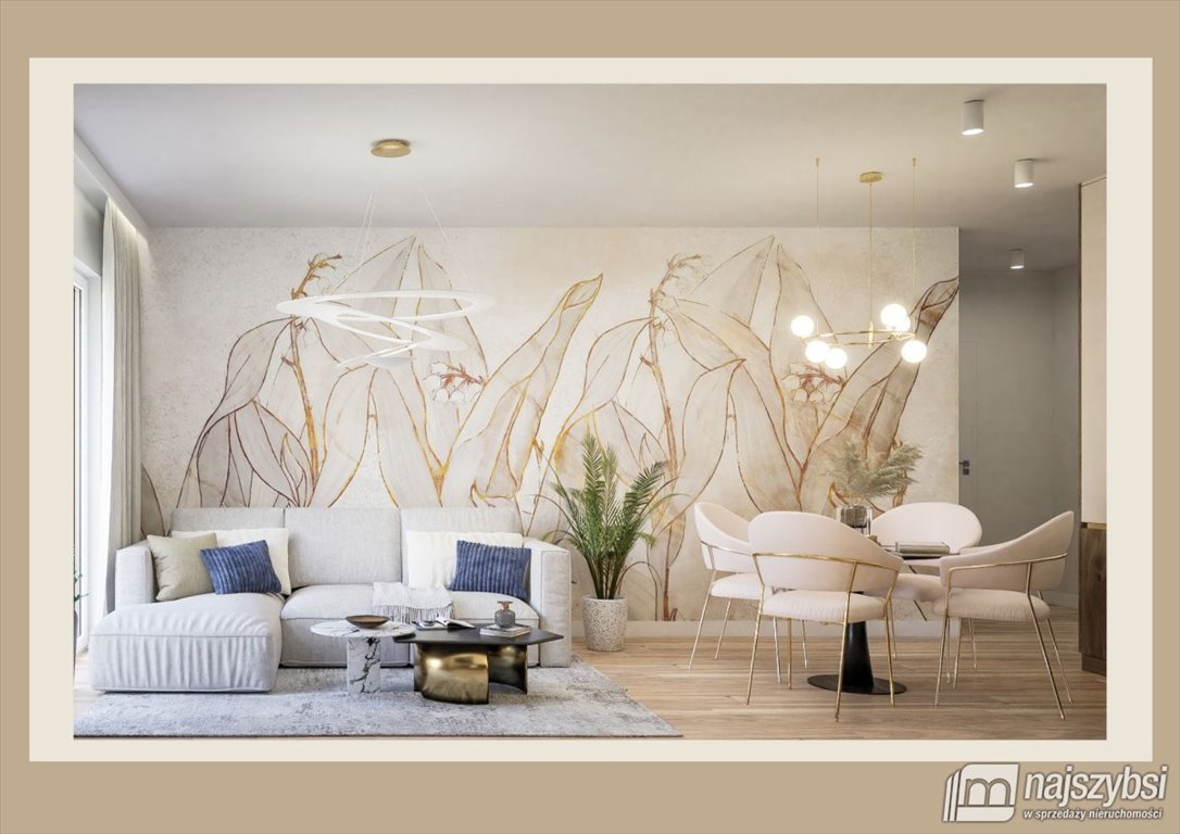 Mieszkanie dwupokojowe na sprzedaż Międzyzdroje, nadmorska  41m2 Foto 1