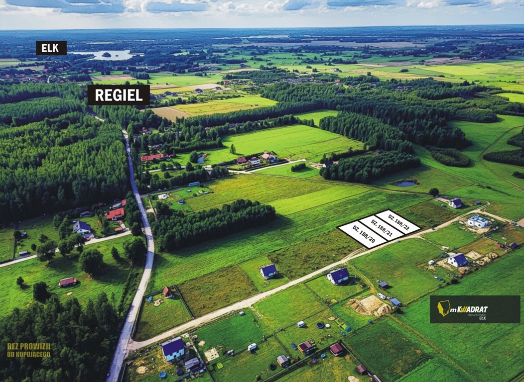 Działka inna na sprzedaż Regiel, Gajowa  1 080m2 Foto 1