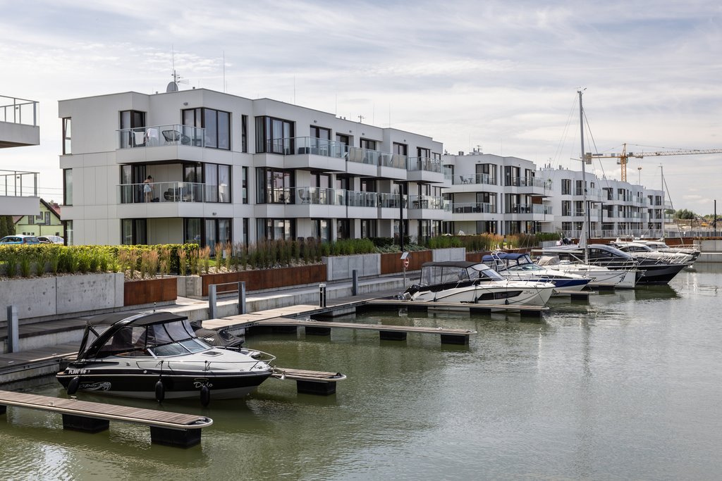 Ekskluzywny apartament 2 pok. z mariną, 2 km od morza Gdańsk, Sobieszewo, Łąkowa  40m2 Foto 1