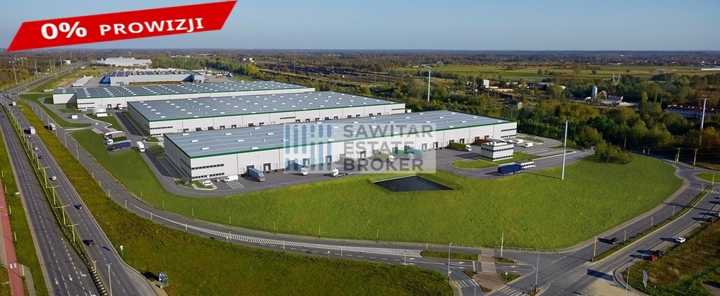 Na wynajem przestronna hala magazynowa 6500 m² z biurami i monitoringiem Łódź, al. Aleja Ofiar Terroryzmu 11 Września  6 500m2 Foto 1