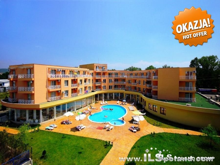 Apartament 30 m² z balkonem i widokiem na basen - polecam! Bułgaria, Słoneczny Brzeg Sunny Day 3 Premium, SUNNY DAY 3 PREMIUM  30m2 Foto 1