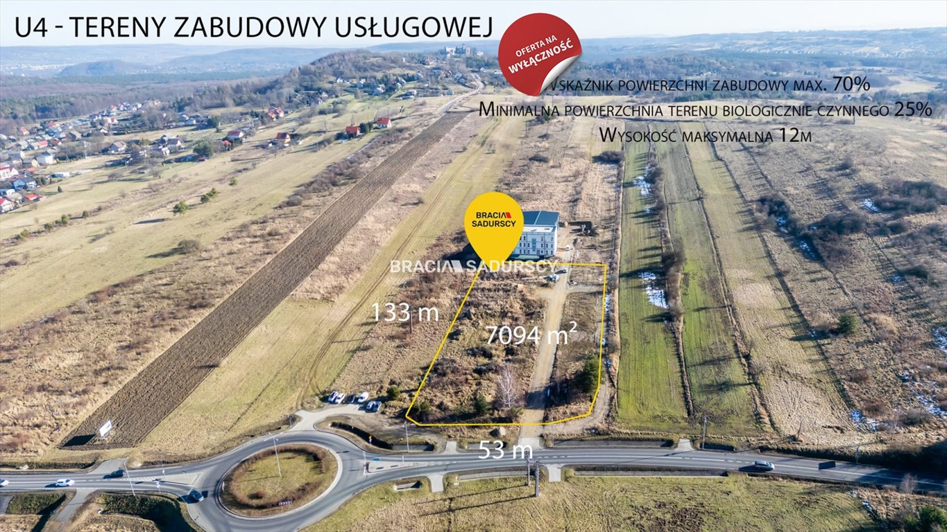 Działka komercyjna na sprzedaż Rudno  7 094m2 Foto 4