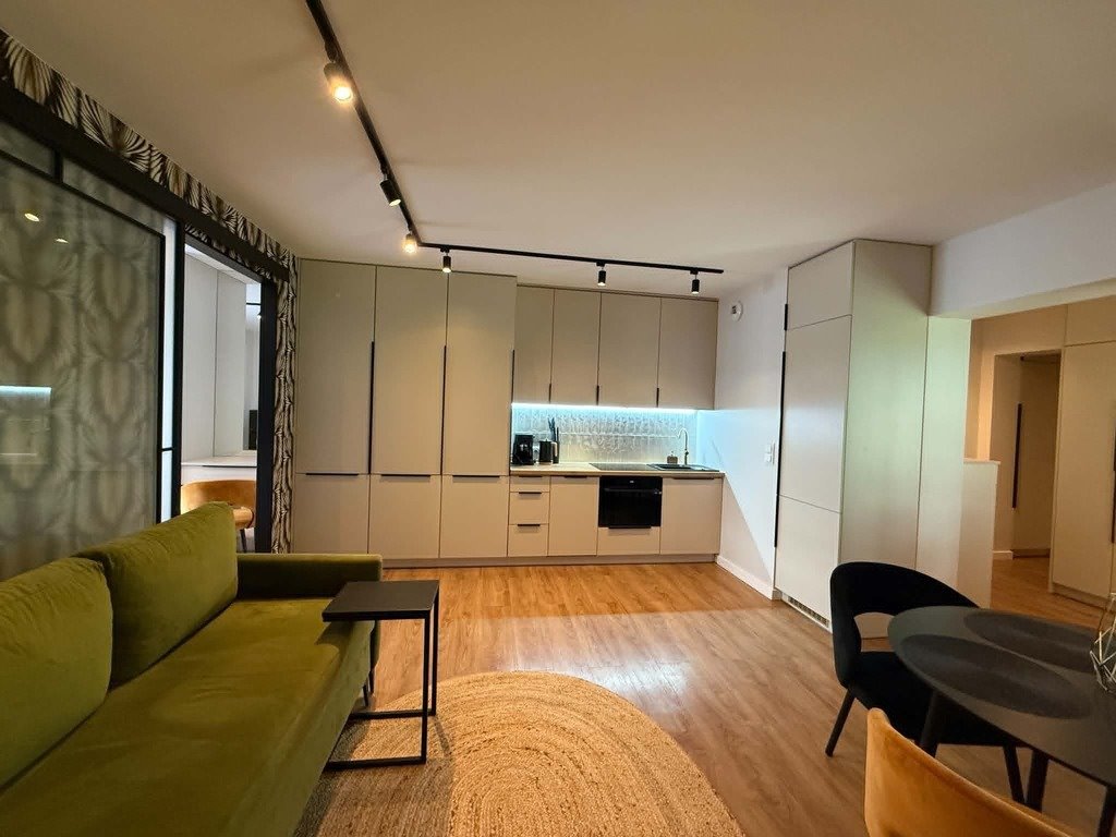 Apartament premium nad Oławą w Angel City, 46 m² Wrocław, Walońska  46m2 Foto 1