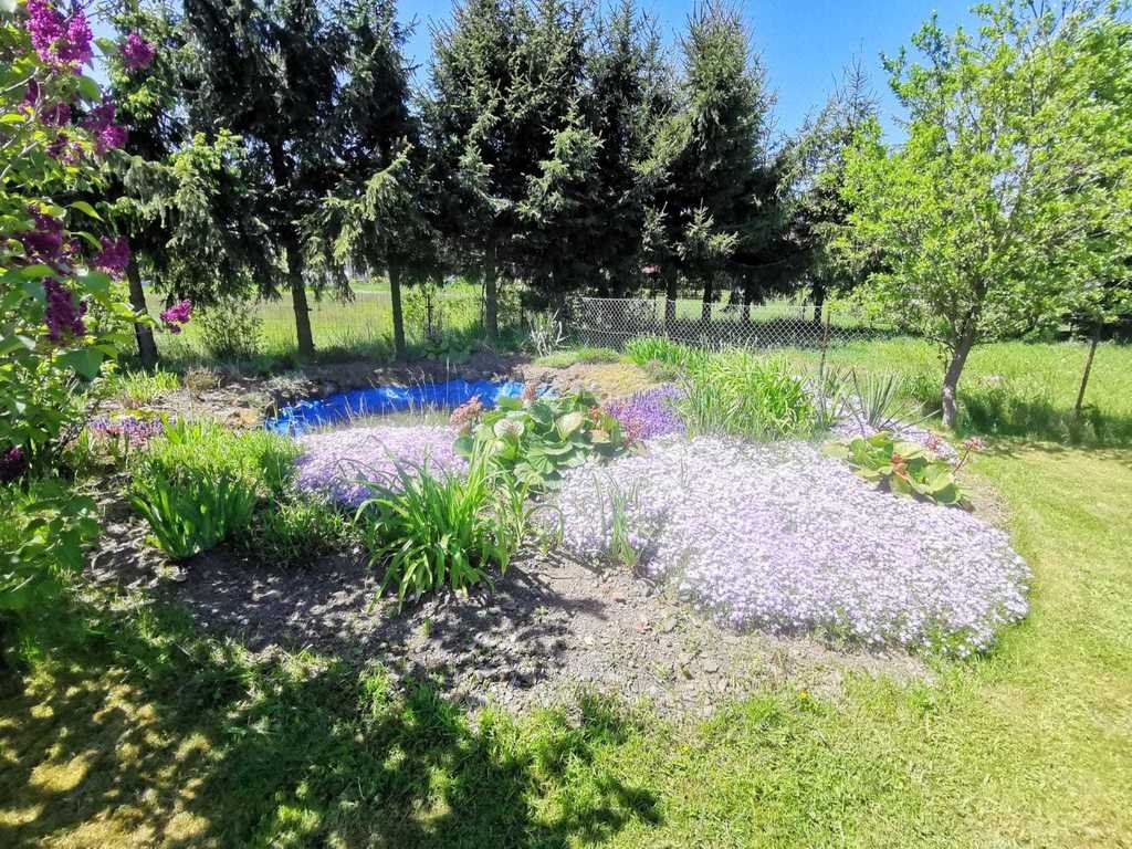 Dom 140m2 z ogrodem, garażem i stawem w Dębrzniku Dębrznik  140m2 Foto 1